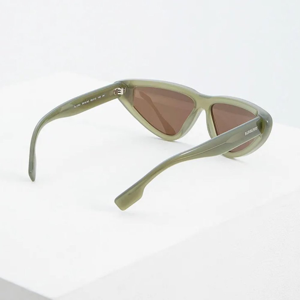 Burberry Opal Army Green 65mm Sunglasses - Picture 3 of 6
